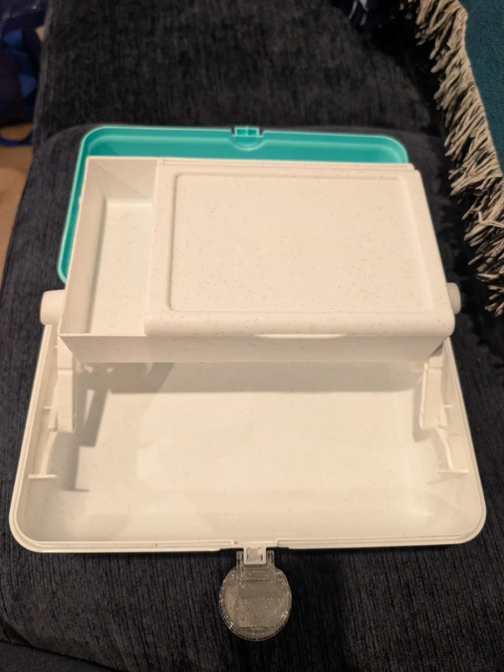 Caboodle Makeup Organizer Travel Case Brand New Teal Ulta